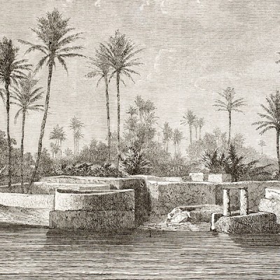 Papier peint – Bagdhad – disponible sur mesure panoramique Lou Garu