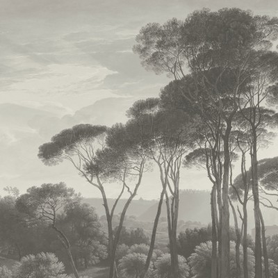 Papier peint – Bagnone grège – disponible sur mesure panoramique Lou Garu