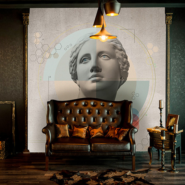 Papier peint Art & Design- Antique Vénus panoramique Lou Garu