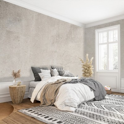 Papier peint – Béton beige – disponible sur mesure panoramique Lou Garu