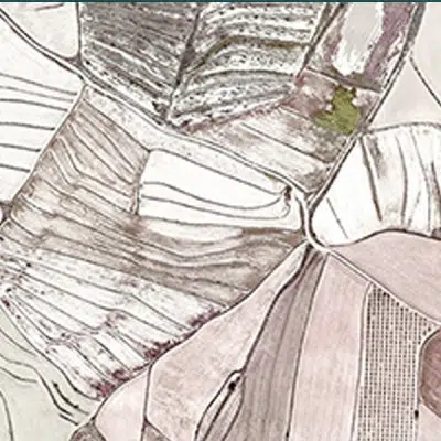 Papier peint – La vie en rose – disponible sur mesure panoramique Lou Garu