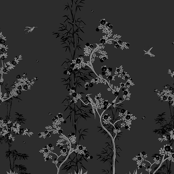 Papier peint Fleurs – Okinawa panoramique Lou Garu
