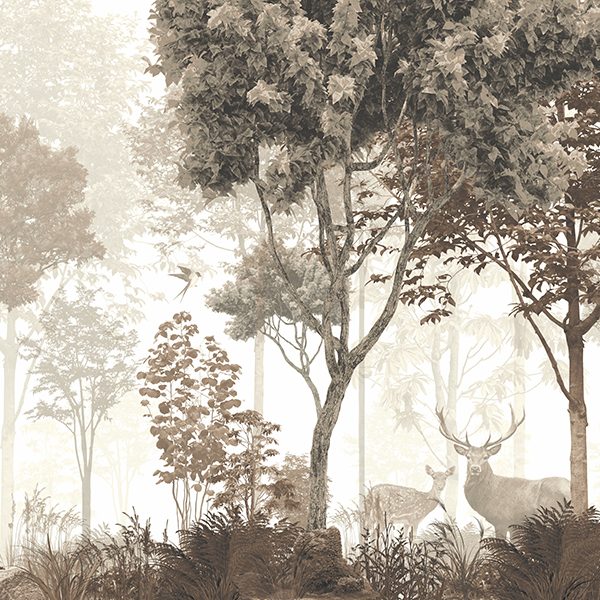 Papier peint Animaux – Vizzavona panoramique Lou Garu