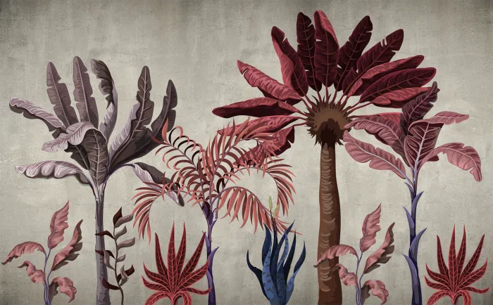 Papier peint Fleurie – Cahuita béton panoramique Lou Garu