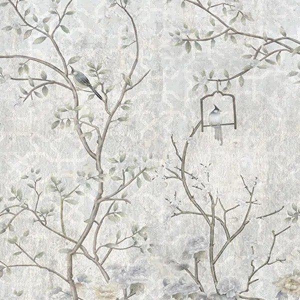 Papier peint Animaux – Design Birds panoramique Lou Garu