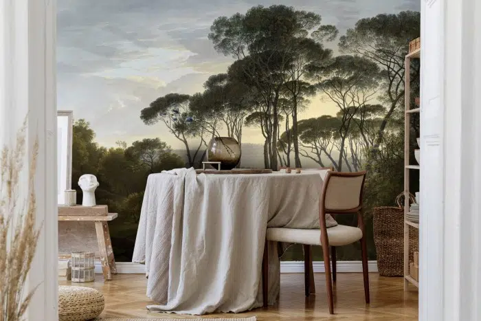 Papier peint Paysages lointains – Bagnone panoramique Lou Garu