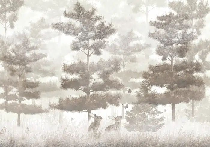 Papier peint Nature – Iraty panoramique Lou Garu