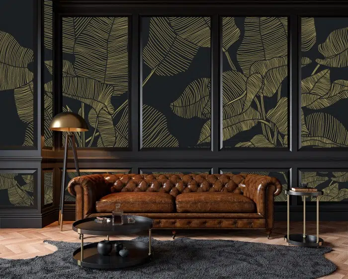 Papier peint Art & Design – Musa panoramique Lou Garu