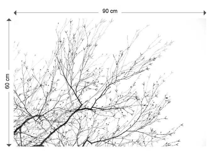 Papier peint – Arbre à boules – disponible sur mesure panoramique Lou Garu