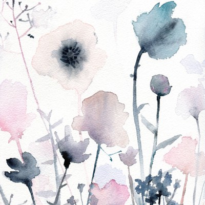 Papier peint – Dream Flowers – disponible sur mesure panoramique Lou Garu