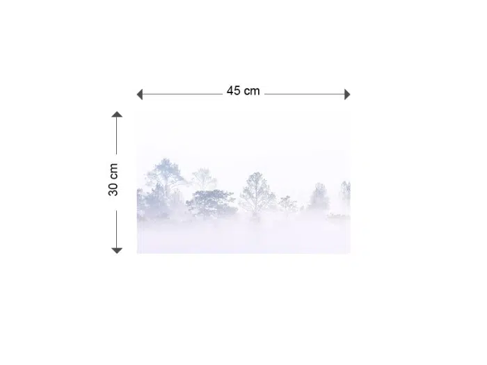 Papier peint – Foggy morning – disponible sur mesure panoramique Lou Garu