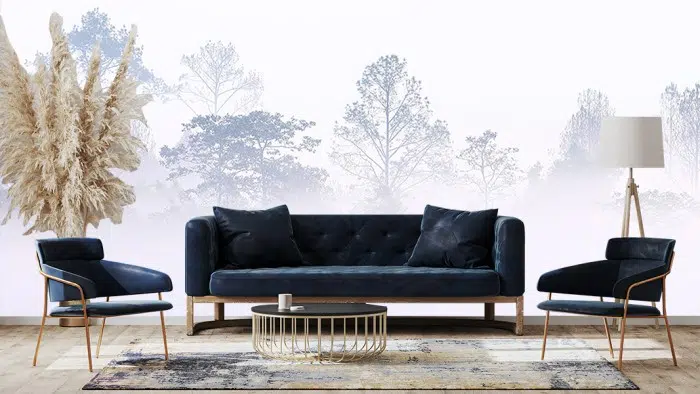 Papier peint - Foggy morning - disponible sur mesure – Image 3