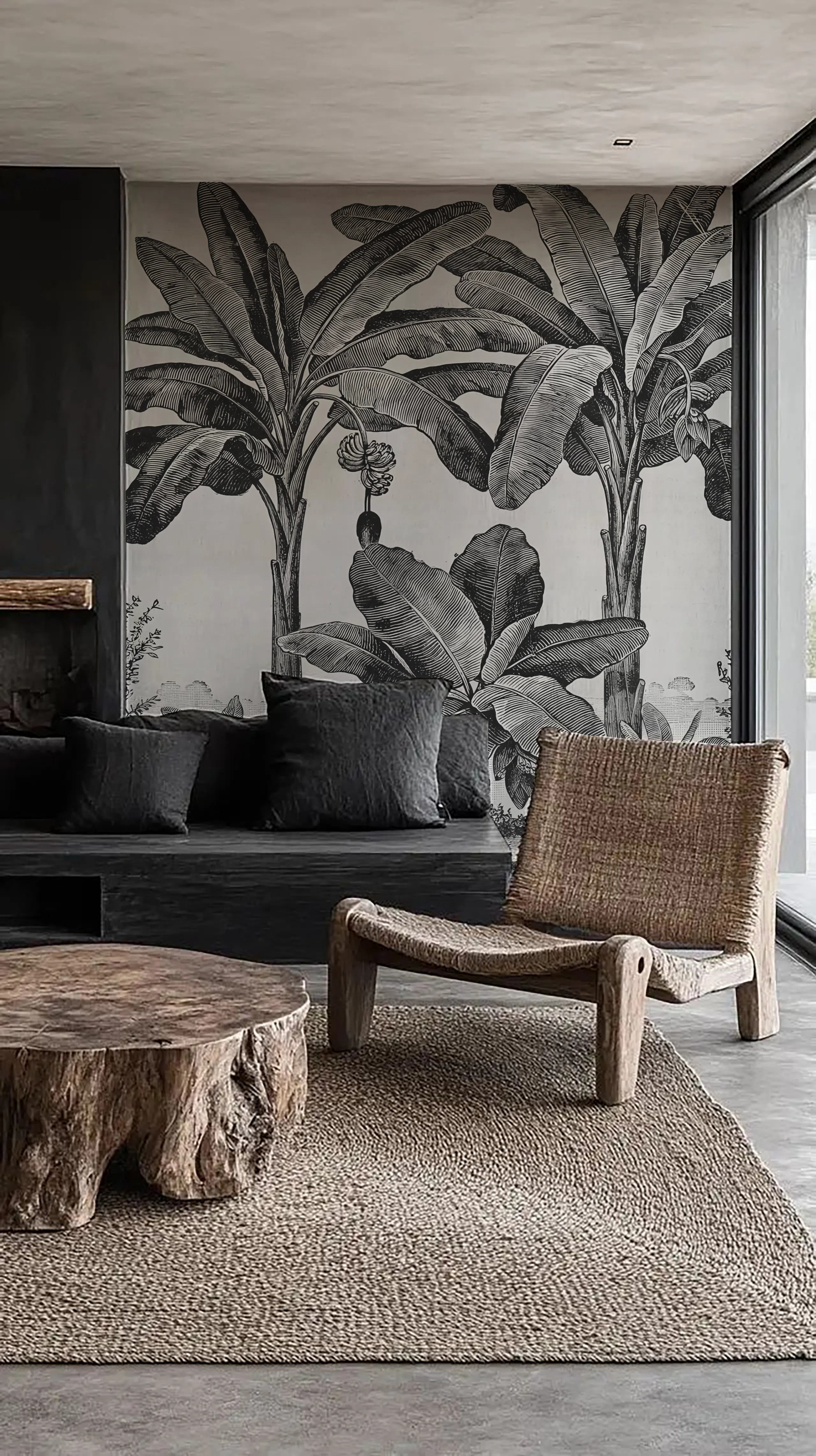 Papier peint – Meryl – 2 tailles standards – 3 couleurs – disponible sur mesure panoramique Lou Garu Papier peint - Meryl - 2 tailles standards - 3 couleurs - disponible sur mesure – Image 8