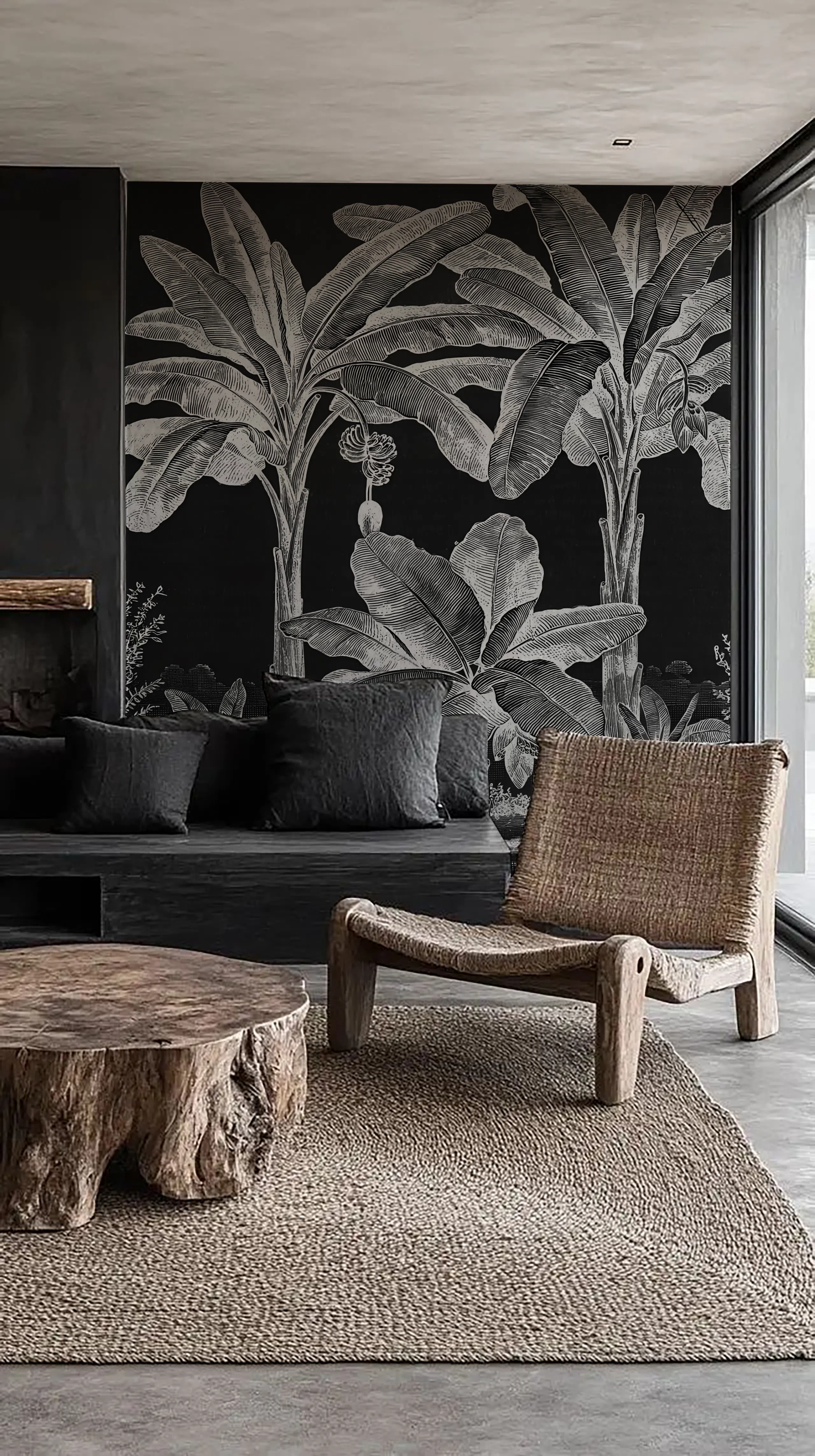 Papier peint – Meryl – 2 tailles standards – 3 couleurs – disponible sur mesure panoramique Lou Garu Papier peint - Meryl - 2 tailles standards - 3 couleurs - disponible sur mesure – Image 10