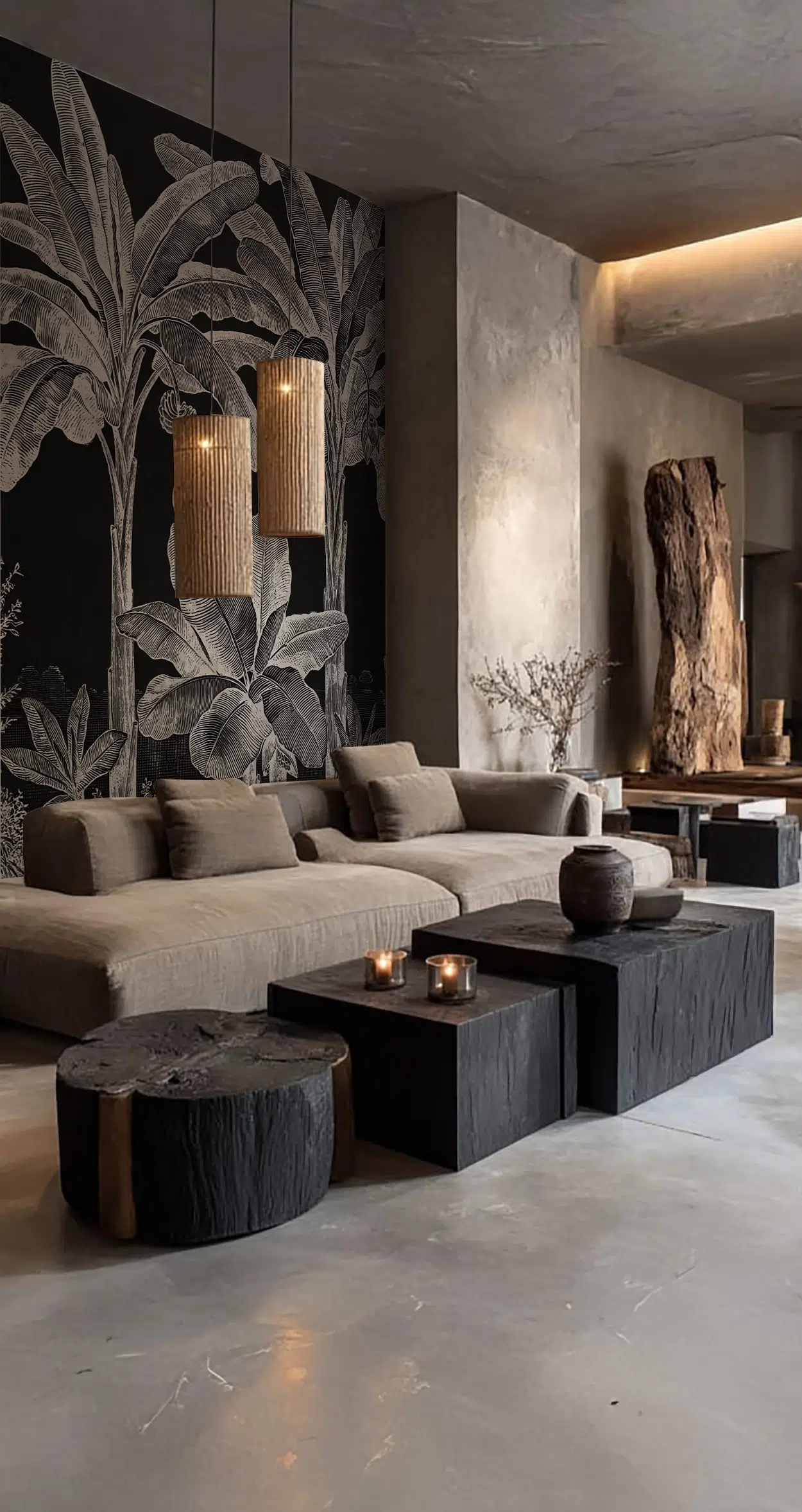 Papier peint – Meryl – 2 tailles standards – 3 couleurs – disponible sur mesure panoramique Lou Garu Papier peint - Meryl - 2 tailles standards - 3 couleurs - disponible sur mesure – Image 11