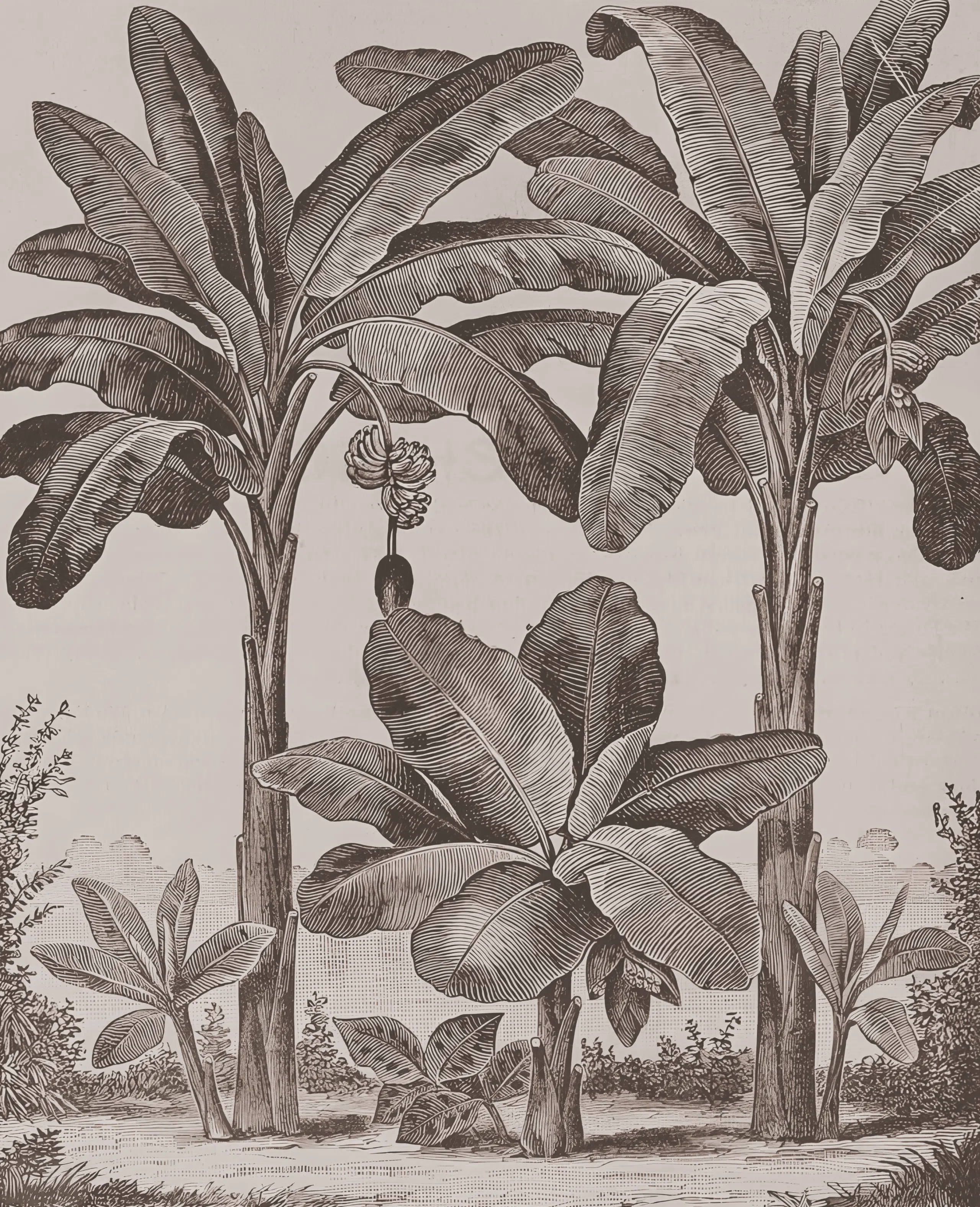 Papier peint – Meryl – 2 tailles standards – 3 couleurs – disponible sur mesure panoramique Lou Garu Papier peint - Meryl - 2 tailles standards - 3 couleurs - disponible sur mesure – Image 6